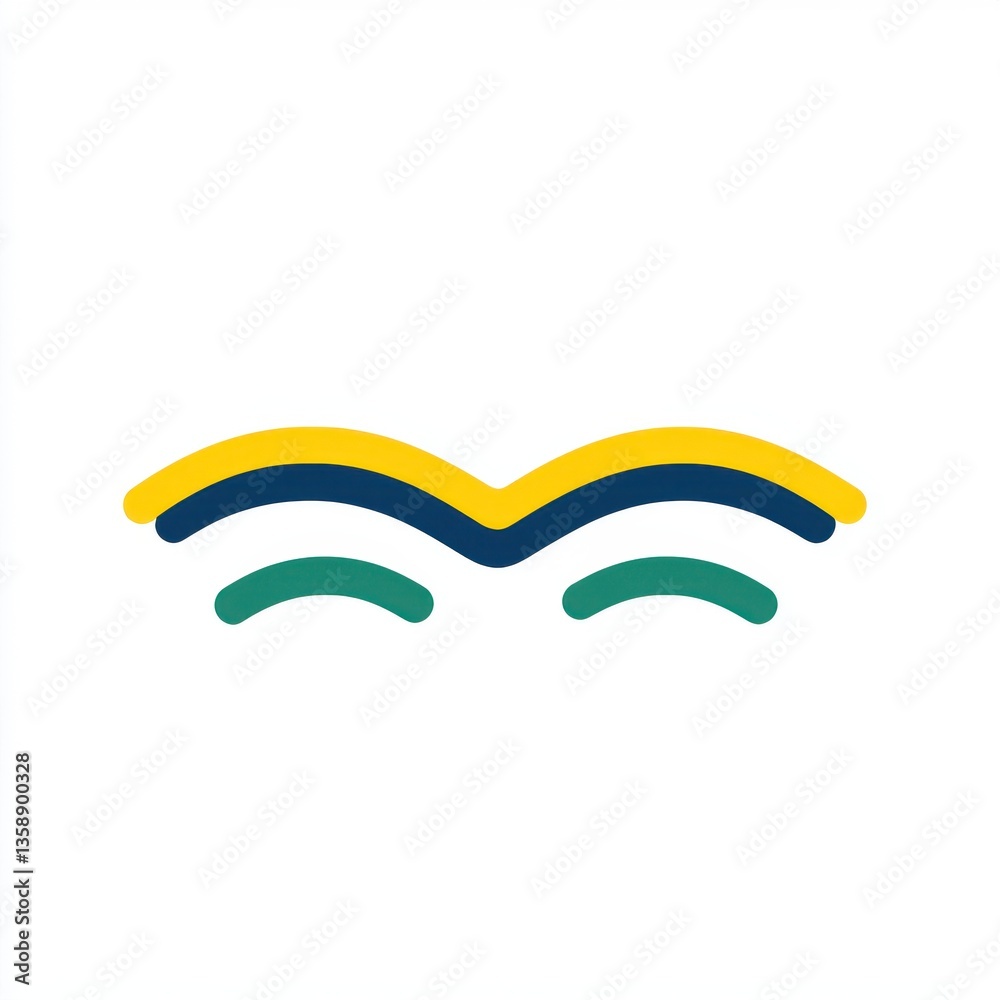 Obraz premium The logo of the Brazilian national football team features a vibrant green and yellow shield, adorned with a blue globe and white stars, symbolizing unity and excellence in soccer.