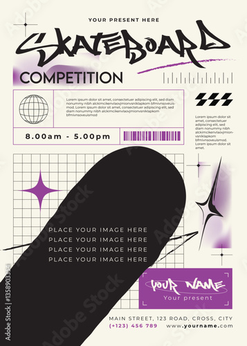 Skateboard Competition Flyer