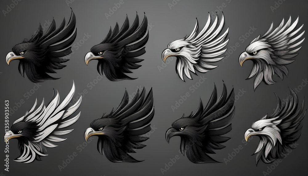 Obraz premium set of wings