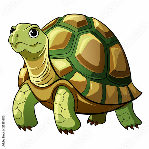 "Tortoise Animal Vector Graphic Design File - High Quality and Customizable"