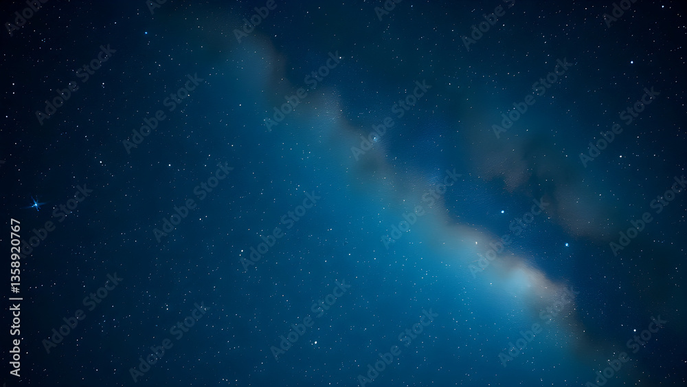 Obraz premium stars and clouds