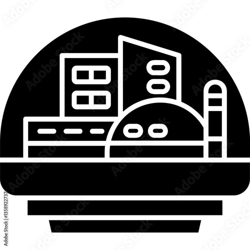 Space Colony Icon