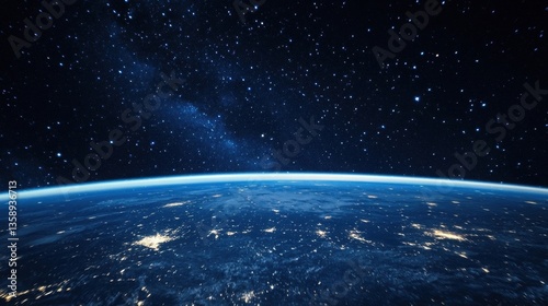 Earth from Space at Night