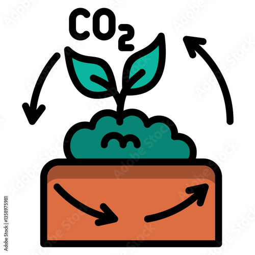Sequestration Icon