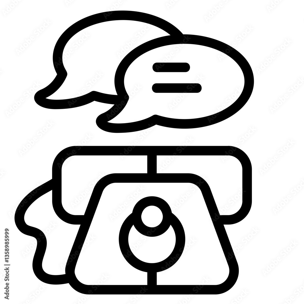 Call Line Icon Call Line Icon