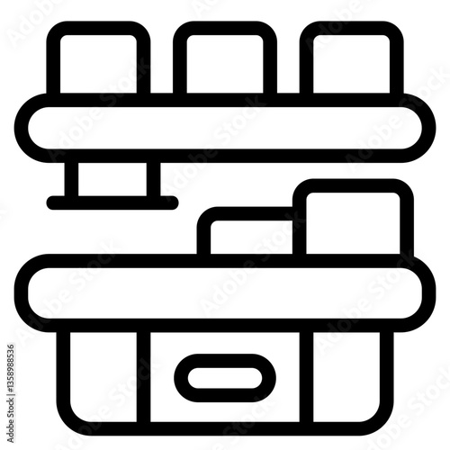 Pantry Line Icon