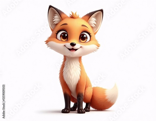 red fox cartoon