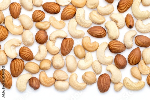 Wallpaper Mural A Colorful Array of Mixed Nuts: A Delicious and Healthy Snack Torontodigital.ca