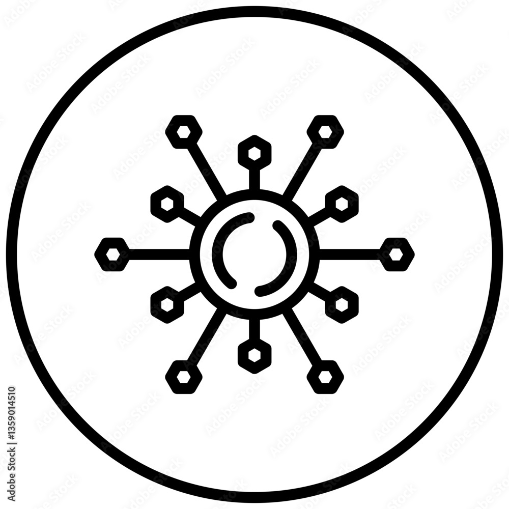 Obraz premium Vector Design Connection Icon Style