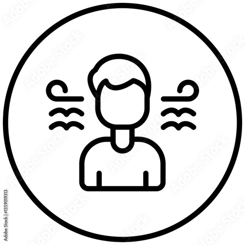 Bad Breath Icon Style