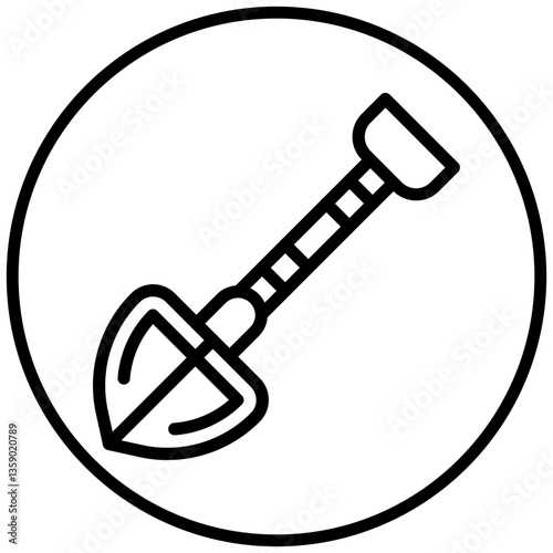 Shovel Icon Style