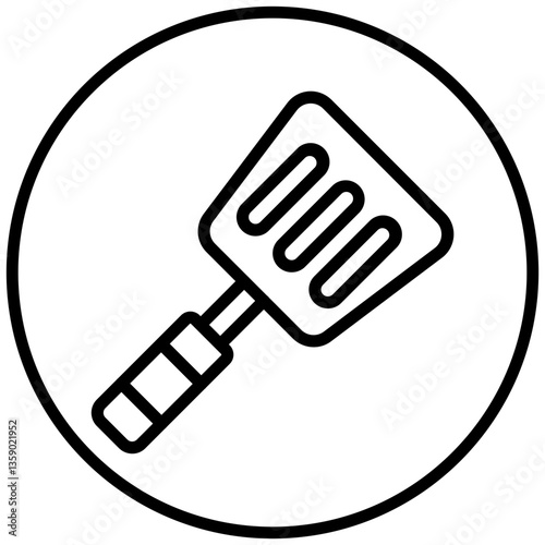 Spatula Icon Style