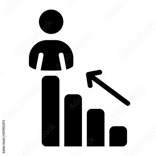 Increase audience Solid Icon