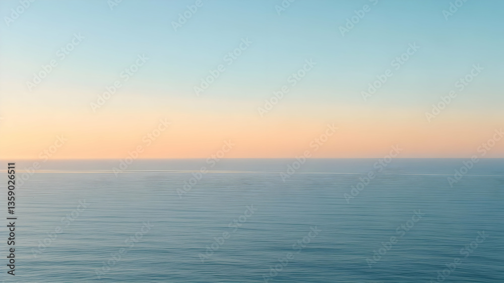Sunrise Whispers: Unobstructed Ocean View, Soft Pastel Colors Blending Seamlessly, A Minimalist Scene of Peace and Calm. Sunrise Whispers: Unobstructed Ocean View, Soft Pastel Colors Blending Seamlessly, A Minimalist Scene of Peace and Calm.