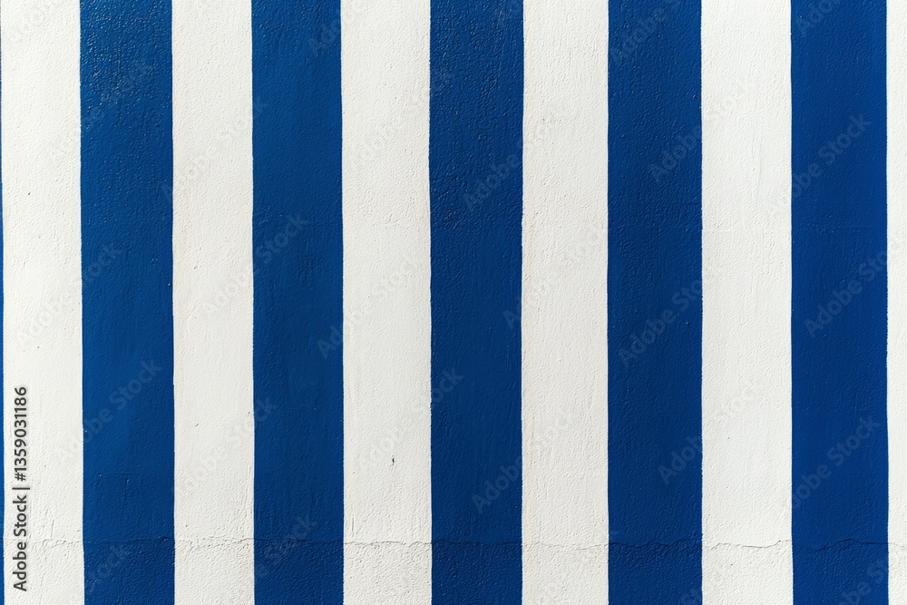 Blue and white striped wall creating an abstract pattern for backgrounds or graphics Blue and white striped wall creating an abstract pattern for backgrounds or graphics