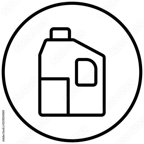 Oil Canister Icon Style