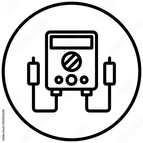Voltmeter Icon Style