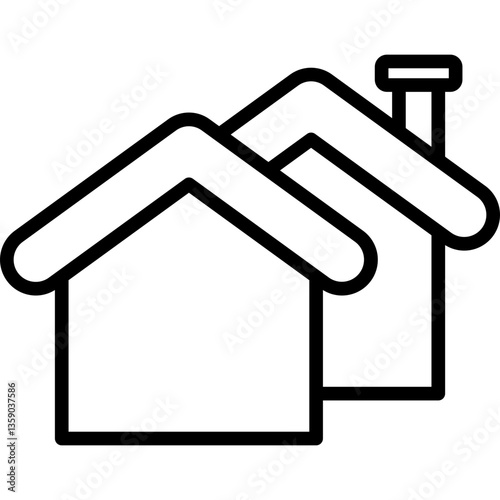 Real Estate line icon