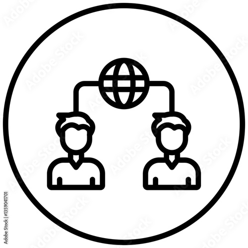 International Relations Icon Style