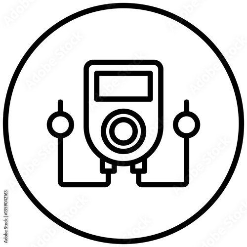 Multimeter Icon Style