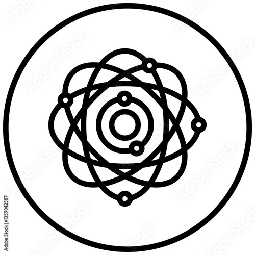 Atom Icon Style