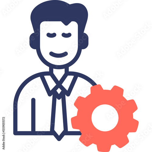 Administration glyph color icon