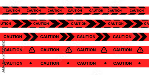 Hazardous warning tape sets must be careful for construction and crime.