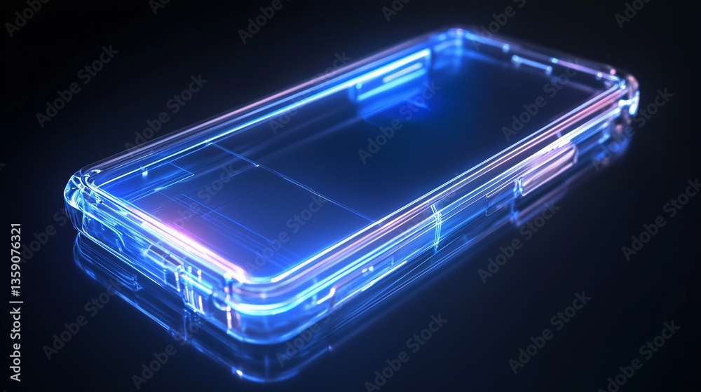 3d render of a modern mobile phone 3d render of a modern mobile phone