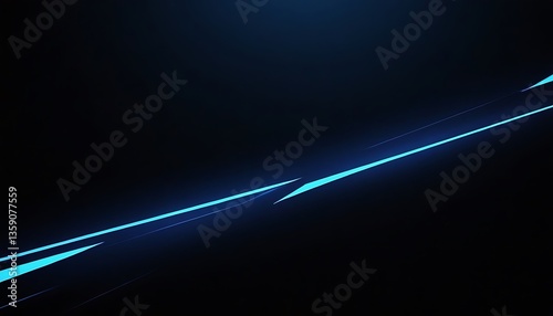 Abstract technology digital futuristic concept glow neon colors lines with lighting effect perspective on dark blue background,automobile, blur, 53 photo