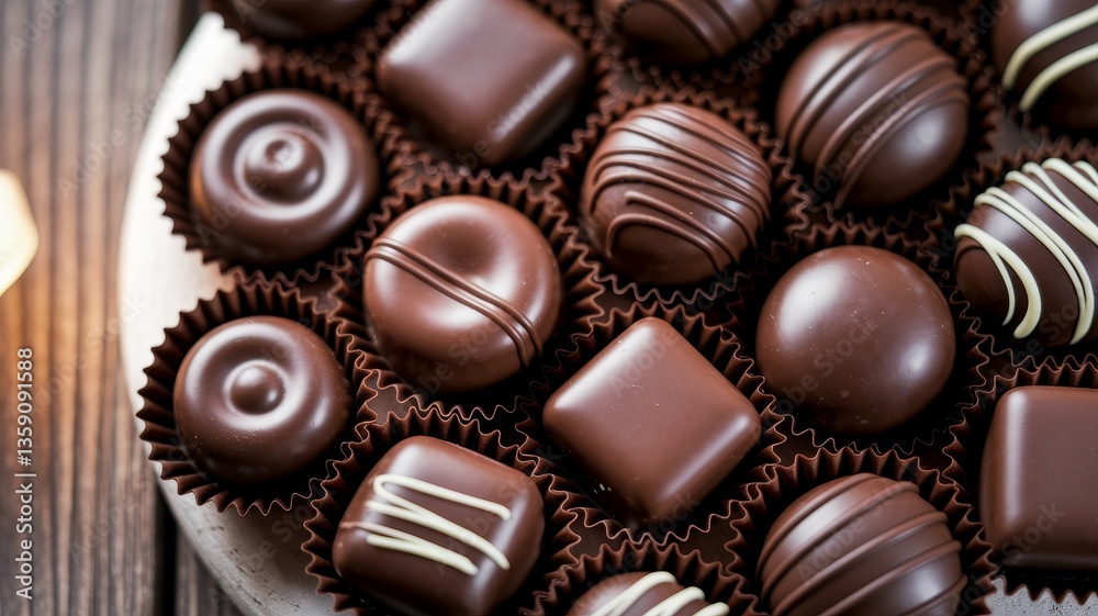 Confectionery, chocolate candies, handmade chocolates, sweet gift, sweet delight, chocolate indulgence. Confectionery, chocolate candies, handmade chocolates, sweet gift, sweet delight, chocolate indulgence.