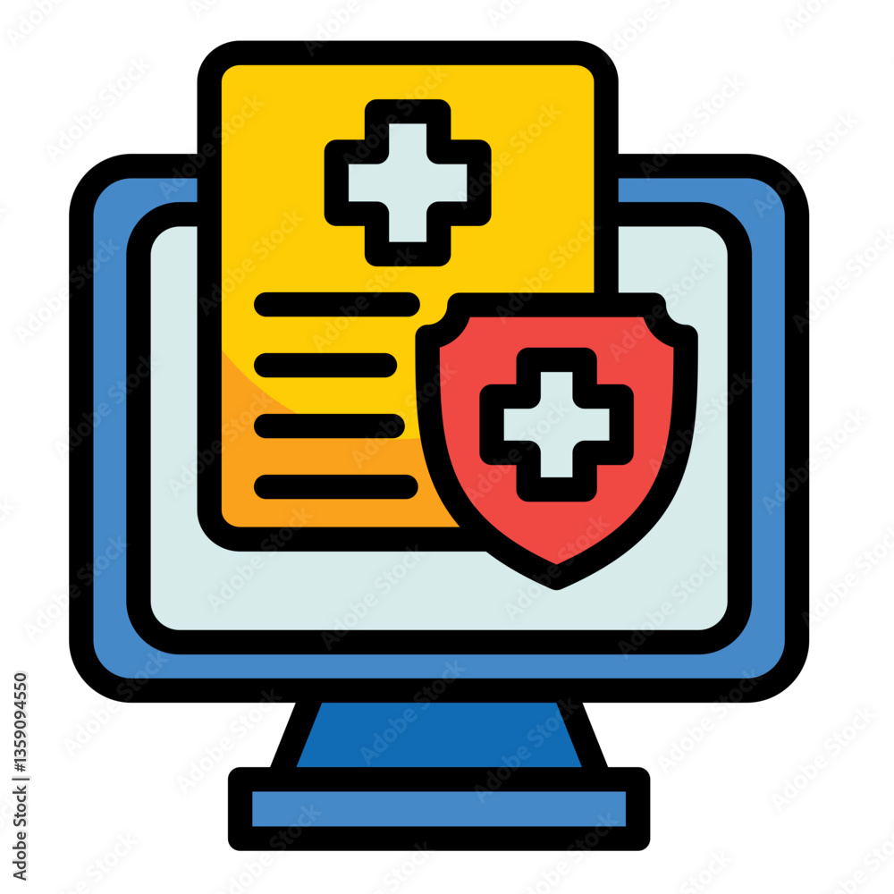 Obraz premium Insurance Icon