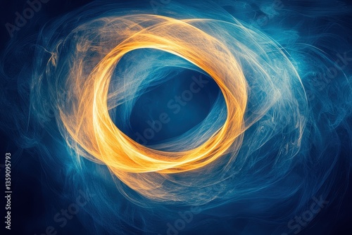 Dynamic abstract swirl motion digital art colorful background modern design vibrant concept