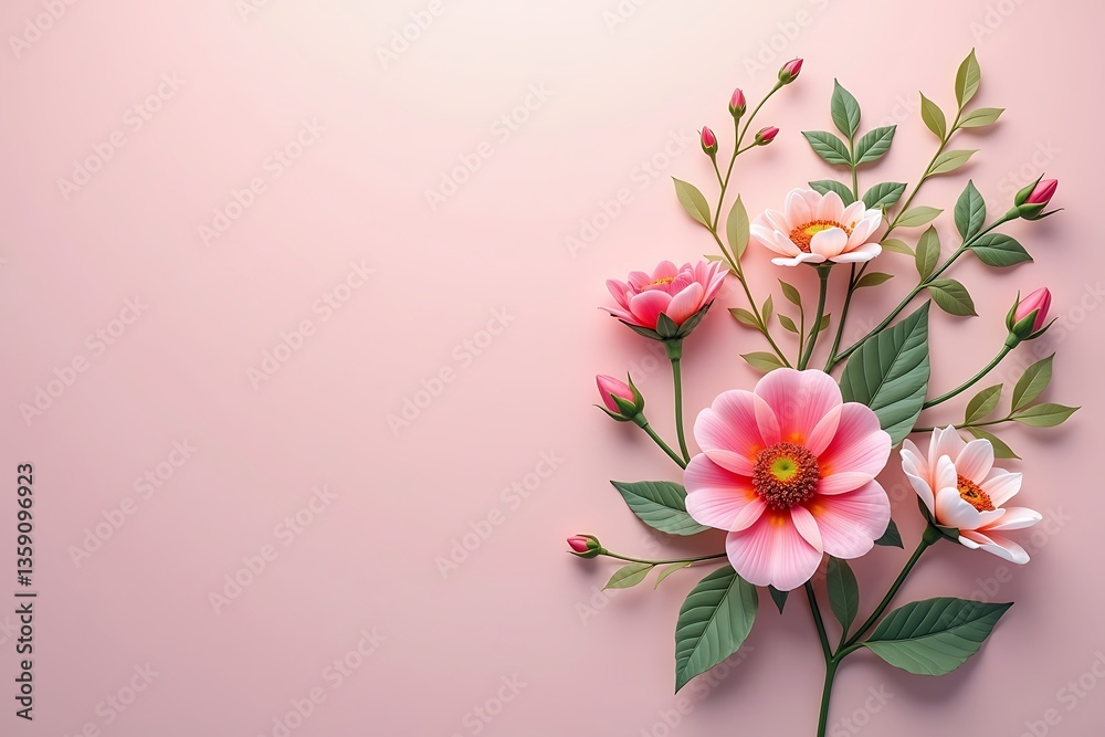 bouquet of pink flowers bouquet of pink flowers