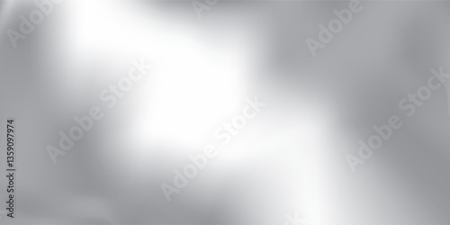 Black dark gray silver white wave abstract background for design. Light wave, wavy line. Ombre gradient. Noise rough grungy grain brushed metal metallic effect.eps10