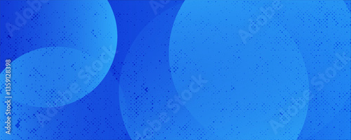 Abstract blue circle background with subtle blue gradient. Featuring geometric patterns, ideal for modern designs, digital projects, banners and creative visual presentations. vector