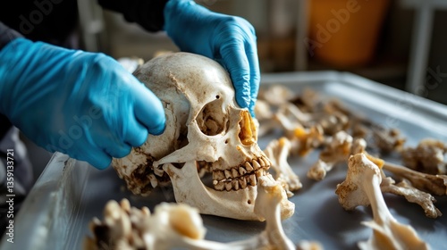 Forensic Anthropology: Examining Skeletal Remains in a Laboratory Setting