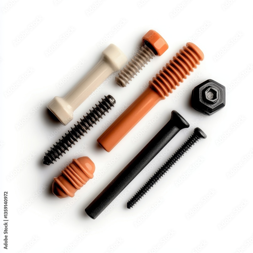 A Diverse Collection of Nails, Screws, and Fasteners for Every DIY Project and Home Improvement Need.