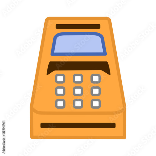 Orange EDC machine for card payment