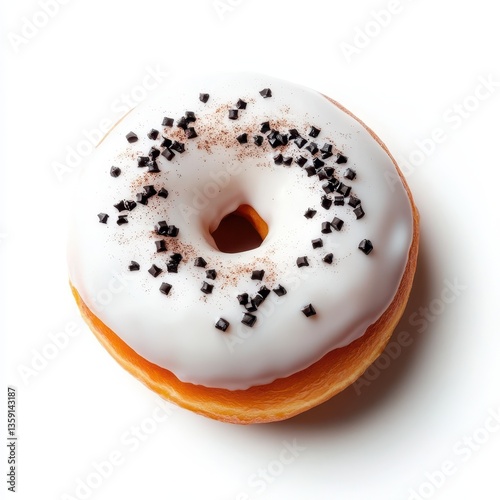 Indulge in a soft and fluffy cinnamon sugar donut, a sweet treat that melts in your mouth.