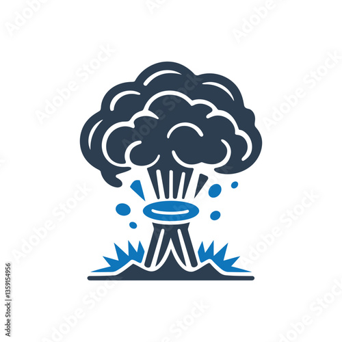 Volcanic Explosion Icon