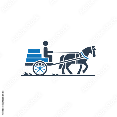 Horse Carriage Icon