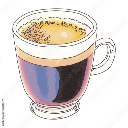 Coffee illustration beverage espresso vector