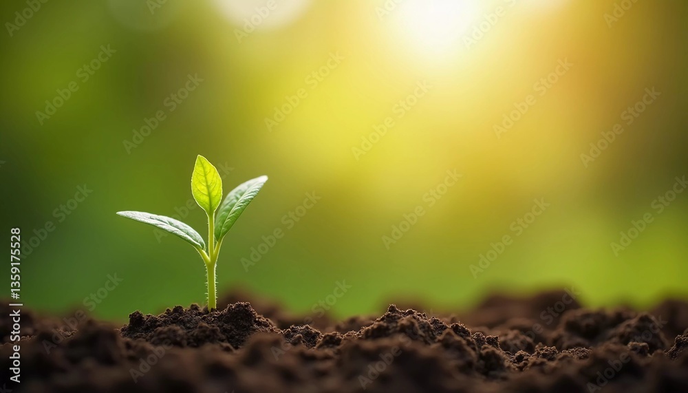Delicate green leaves emerge from rich soil, basking in the warm sunlight of a blossoming spring afternoon. Life begins anew in this nurturing environment Generative AI Delicate green leaves emerge from rich soil, basking in the warm sunlight of a blossoming spring afternoon. Life begins anew in this nurturing environment Generative AI