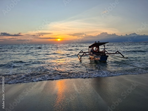 Island life scenary from Lombok, Indonesia
