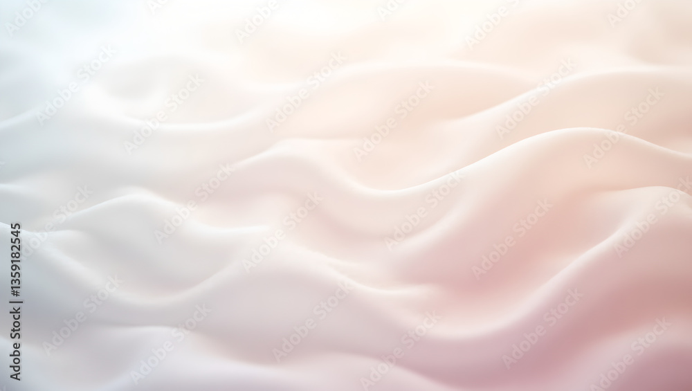 Fototapeta premium Colorful delicate transparent silky texture background