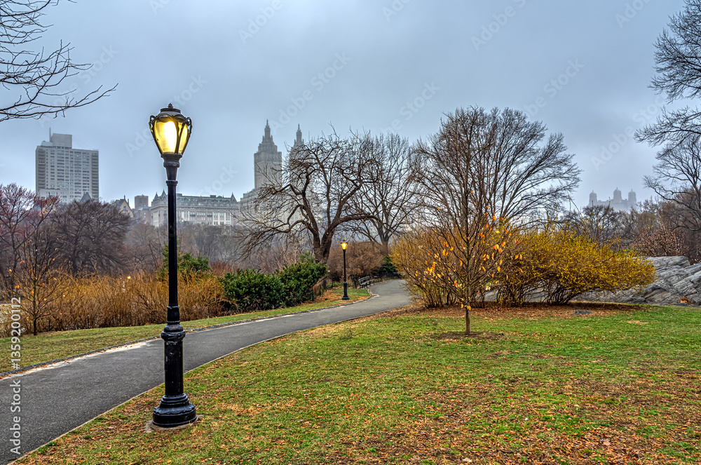 Central Park in spring