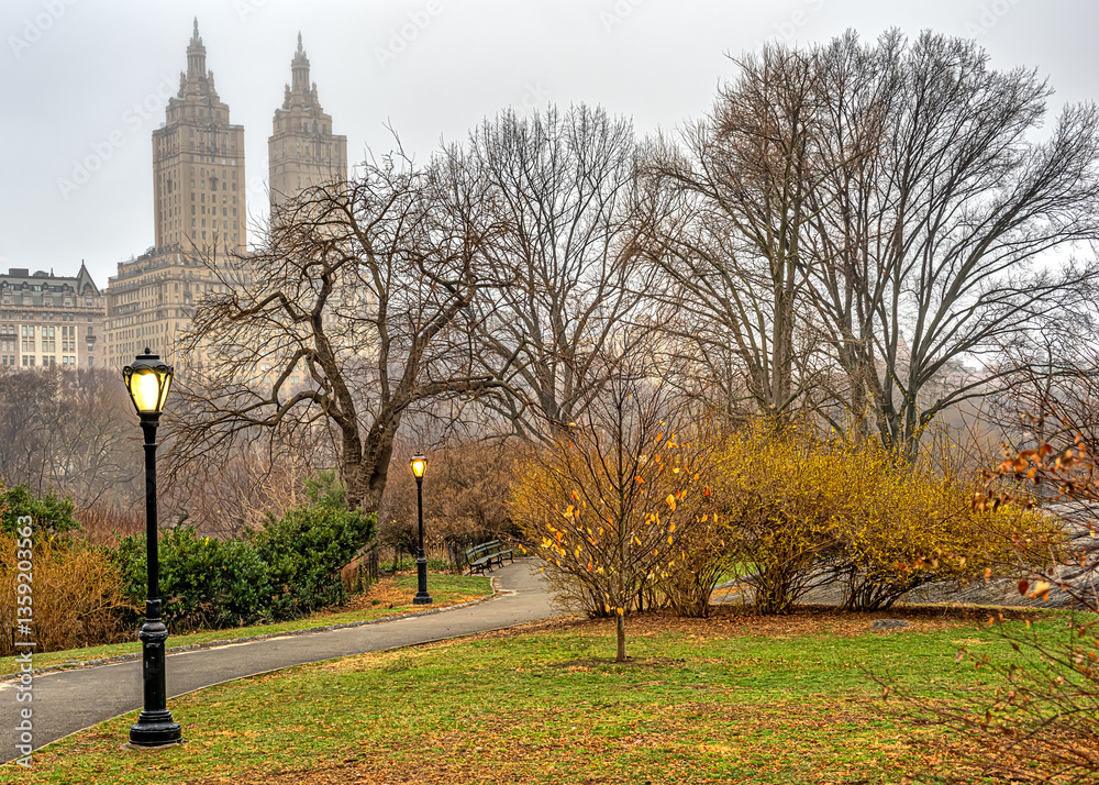 Central Park in spring