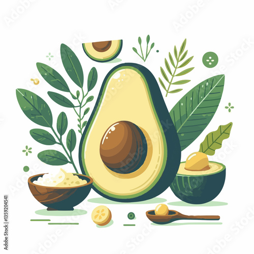 healthy, green, fruit, food, avocado, organic, ripe, ingredient, fresh, seed, vegetable, natural, cut, tropical, raw, isolated, exotic, diet, vegetarian, half, nutrition, background, whole, guacamole,