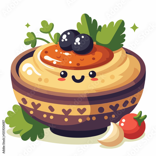 food, eggplant, cuisine, arabic, traditional, appetizer, vegetarian, dip, hummus, babaganoush, turkish, lebanese, vegetable, mediterranean, ganoush, parsley, healthy, snack, arabian, greek, baba, back