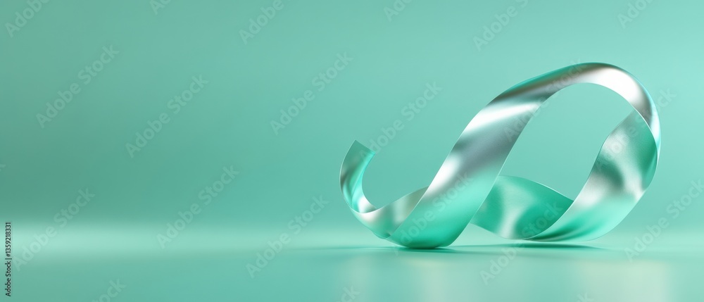 Ribbon abstract shape Ribbon abstract shape